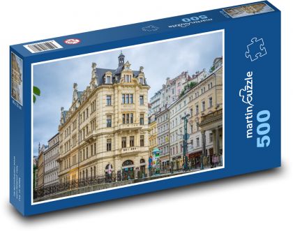 Karlovy Vary - Gebäude, Tschechische Republik - Puzzle - 500 Teile