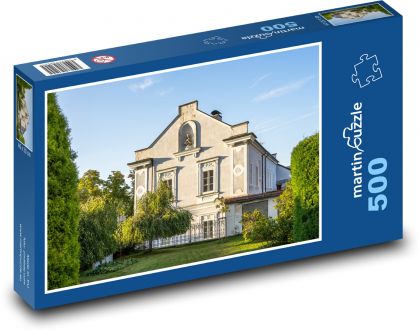 Vila - zahrada, dům - puzzle 500 dílků