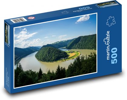 Donau - Fluss, Natur - Puzzle - 500 Teile