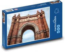 Barcelona - Bau, Spanien Puzzle 500 Teile - 46 x 30 cm