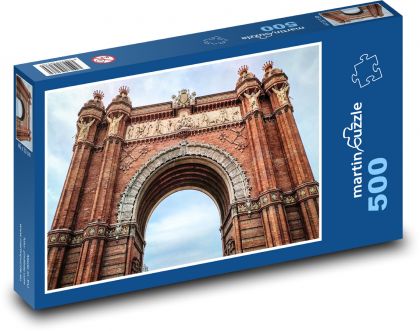 Barcelona - Bau, Spanien - Puzzle - 500 Teile