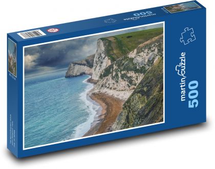 Ocean - coast, cliffs - Puzzle of 500 pieces, size 46x30 cm 