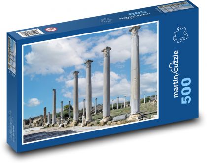 Ancient ruins - pillars, archaeology - Puzzle of 500 pieces, size 46x30 cm 