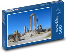 Świątynia Herkulesa - miejsce historyczne, filary Puzzle 500 elementów - 46x30 cm