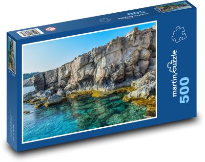Reef - ocean, rocks - Puzzle of 500 pieces, size 46x30 cm 