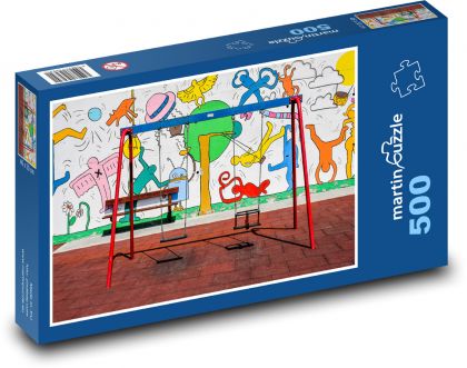 Spielplatz - Puzzle - 500 Teile