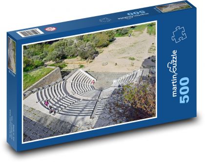 Amfiteátr - divadlo, park - Puzzle 500 dílků, rozměr 46x30 cm