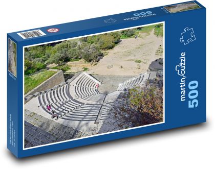 Amphitheatre - theater, park - Puzzle of 500 pieces, size 46x30 cm 