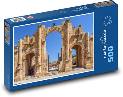Starověká brána - kámen, architektura - puzzle 500 dílků