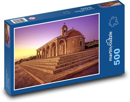 Agios Epifanios - Church, Cyprus - Puzzle of 500 pieces, size 46x30 cm 