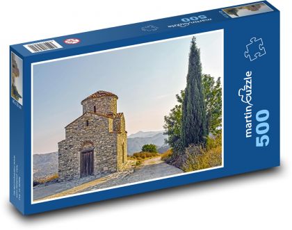 Kaplica na Cyprze - kościół, religia - Puzzle 500 elementów, rozmiar 46x30 cm
