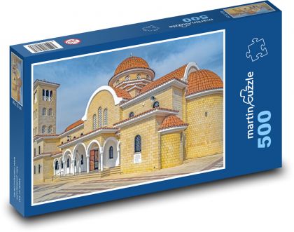Kláštor - Agios Raphael, Cyprus - Puzzle 500 dielikov, rozmer 46x30 cm 