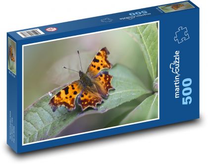 Motýľ - hmyz, chrobák - Puzzle 500 dielikov, rozmer 46x30 cm 
