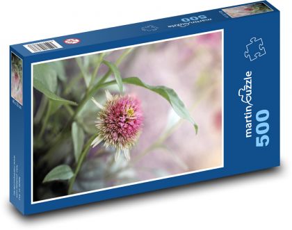 Tannenzapfen - Blume, Garten - Puzzle - 500 Teile