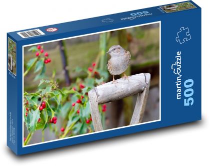 Spevný vták - príroda, zviera - Puzzle 500 dielikov, rozmer 46x30 cm 