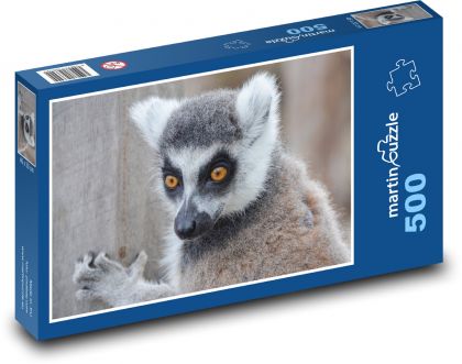 Lemur - wildlife, Madagascar - Puzzle of 500 pieces, size 46x30 cm 