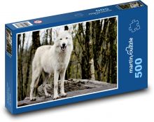 Vlk - les, zviera Puzzle 500 dielikov - 46 x 30 cm 