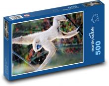 Gibon běloruký - opice, primát Puzzle 500 - 46x30 cm