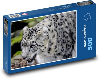 Leopard - zviera, cicavec - Puzzle 500 dielikov, rozmer 46x30 cm 