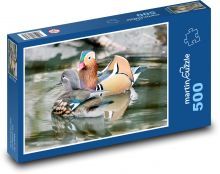 Kachnička mandarinská - kachna, pták Puzzle 500 - 46x30 cm