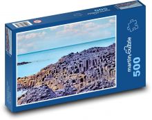 Obrův chodník - Severní Irsko, moře Puzzle 500 dílků - 46 x 30 cm