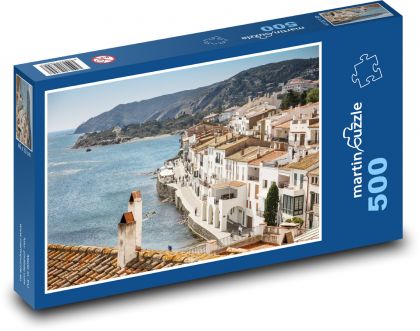 Costa Brava - Catalonia, Spain - Puzzle of 500 pieces, size 46x30 cm 