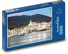 Costa Brava - Španielsko, domy Puzzle 500 dielikov - 46 x 30 cm 