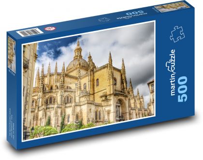 Segovia - Spain, architecture - Puzzle of 500 pieces, size 46x30 cm 