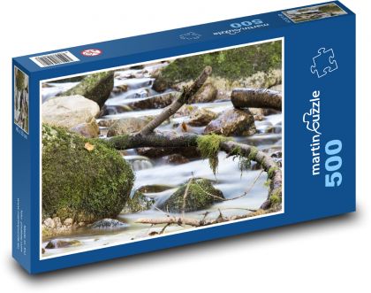 Fluss - Äste, Natur - Puzzle - 500 Teile