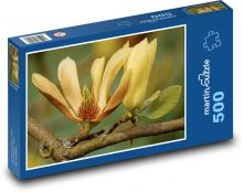 Magnolie - Blume, Blume Puzzle 500 Teile - 46 x 30 cm