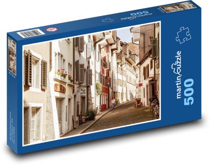 Häuser - Altstadt, Straßen - Puzzle - 500 Teile