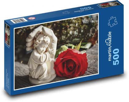 Viera - viera, nádej - Puzzle 500 dielikov, rozmer 46x30 cm 
