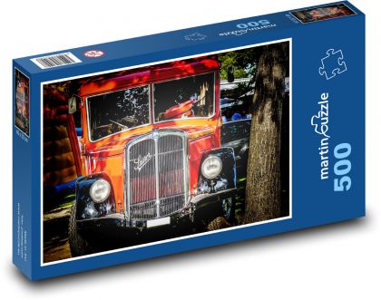 Antikes Auto - Lastwagen, historisch - Puzzle - 500 Teile