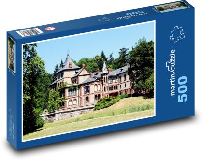 Historisches Herrenhaus - Gebäude, Häuser - Puzzle - 500 Teile