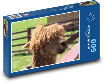 Lama - Tier, Zoo - Puzzle - 500 Teile