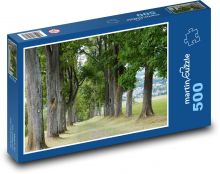 Alley - tree-order, road Puzzle of 500 pieces - 46 x 30 cm