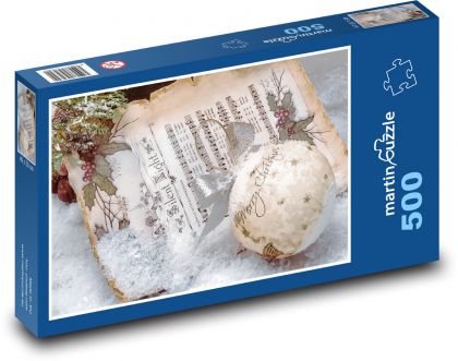 Christmas theme - Christmas, Silent Night - Puzzle of 500 pieces, size 46x30 cm 