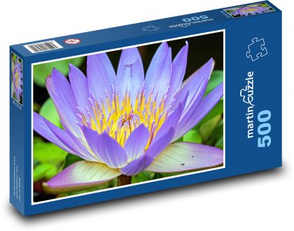 Water lily - flower, flower - Puzzle of 500 pieces, size 46x30 cm 
