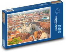 Graz - radnice, Rakousko Puzzle 500 - 46x30 cm