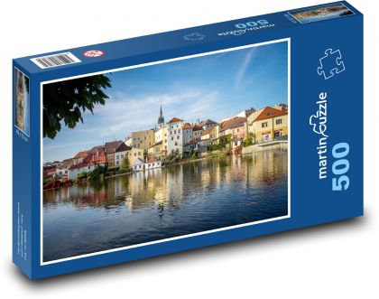 Jindřichův Hradec - mesto, Česká republika - Puzzle 500 dielikov, rozmer 46x30 cm 