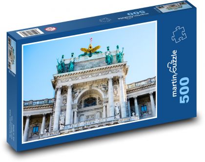 Palác Hofburg - Vídeň, Rakousko - puzzle 500 dílků
