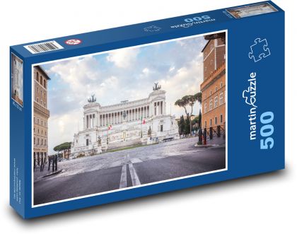 Rome - Italy, memorial - Puzzle of 500 pieces, size 46x30 cm 
