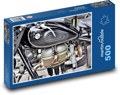 Motorrad - Motorradmotor - Puzzle - 500 Teile