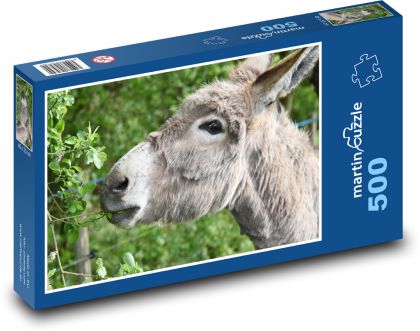 Osol - zviera, farma - Puzzle 500 dielikov, rozmer 46x30 cm 