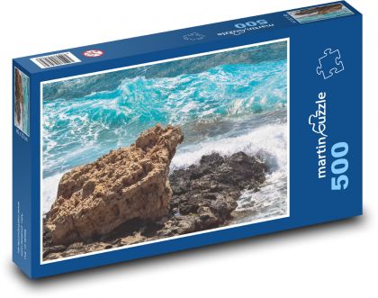 Meer - Wellen, Felsen - Puzzle - 500 Teile