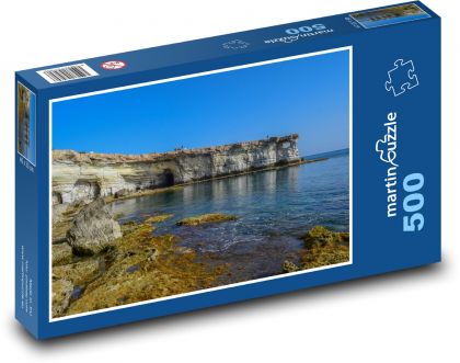 Sea caves - rocks, sea - Puzzle of 500 pieces, size 46x30 cm 