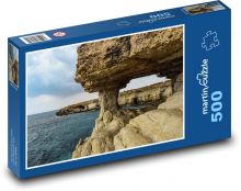 Meereshöhlen - Küste, Felsen Puzzle 500 Teile - 46 x 30 cm