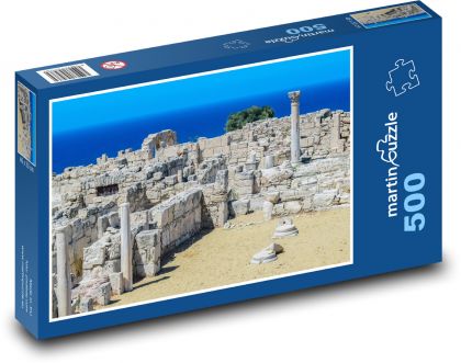 Ruins - Cyprus, country - Puzzle of 500 pieces, size 46x30 cm 