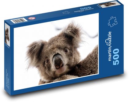 Koala teddy bear - marsupial, animal - Puzzle of 500 pieces, size 46x30 cm 