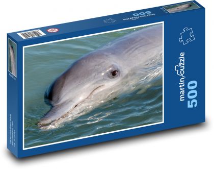 Delfín - zviera, cicavec - Puzzle 500 dielikov, rozmer 46x30 cm 